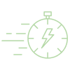 Large data performance icon